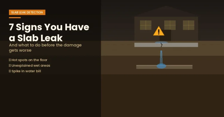 7 Signs You Have a Slab Leak (And What to Do Next)