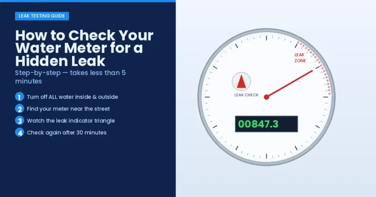 How to Check Your Water Meter for a Hidden Leak (Step by Step)
